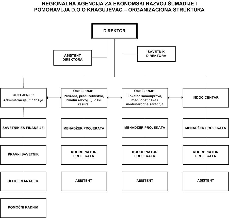 Organizaciona struktura REDASP 2016